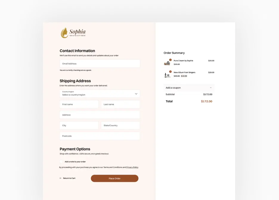 Professional Checkout